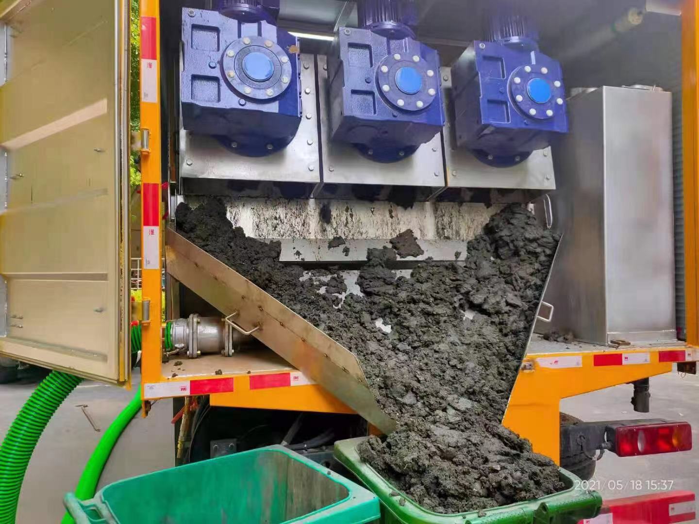 昭化化粪池清掏城市维护站-泥浆净化干湿分离处理